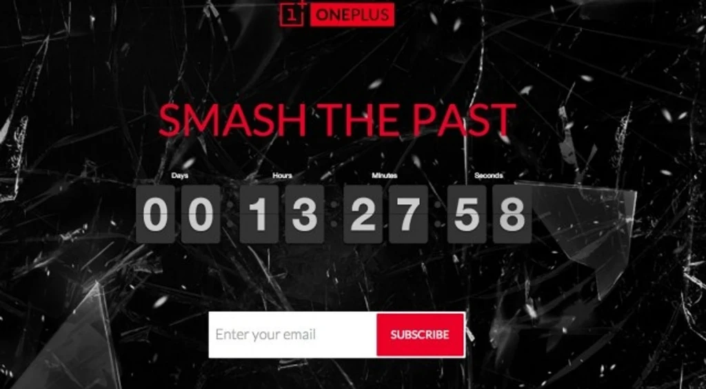 Сторінка запису в чергу для купівлі першого смартфону OnePlus Сторінка запису в чергу для купівлі першого смартфону OnePlus