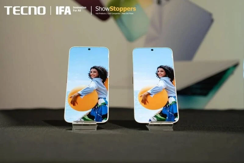 TECNO IFA 2026, TECNO MEGABOOK T15 360, TECNO MEGABOOK T15 360 Pro, TECNO CAMON Slim, TECNO CAMON Slim 5G, TECNO POVA 8 Pro 5G, TECNO 0 мм рамки, смартфон TECNO без рамок, ноутбук TECNO 360, MEGABOOK T15 360 ціна, CAMON Slim 5G характеристики, TECNO IFA 2026 ціна, TECNO Україна