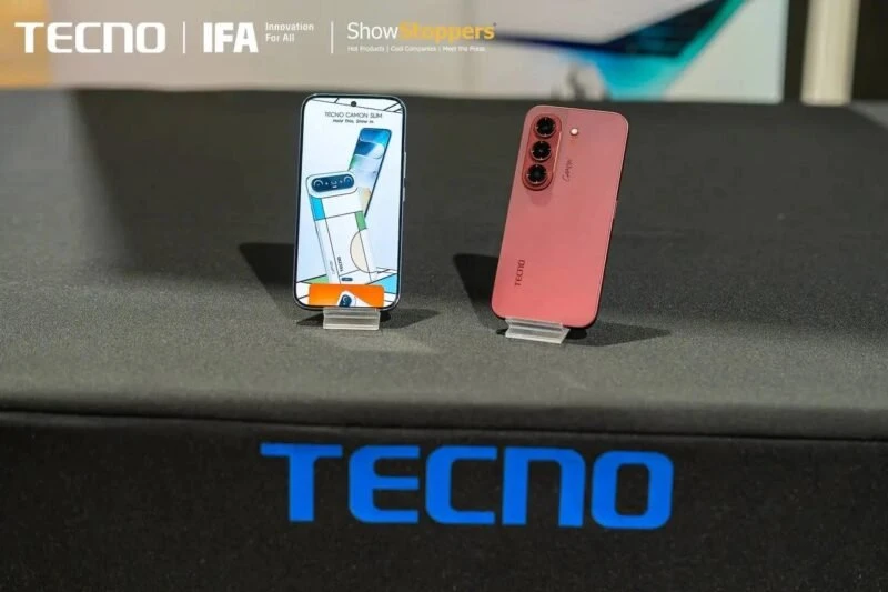 TECNO IFA 2026, TECNO MEGABOOK T15 360, TECNO MEGABOOK T15 360 Pro, TECNO CAMON Slim, TECNO CAMON Slim 5G, TECNO POVA 8 Pro 5G, TECNO 0 мм рамки, смартфон TECNO без рамок, ноутбук TECNO 360, MEGABOOK T15 360 ціна, CAMON Slim 5G характеристики, TECNO IFA 2026 ціна, TECNO Україна