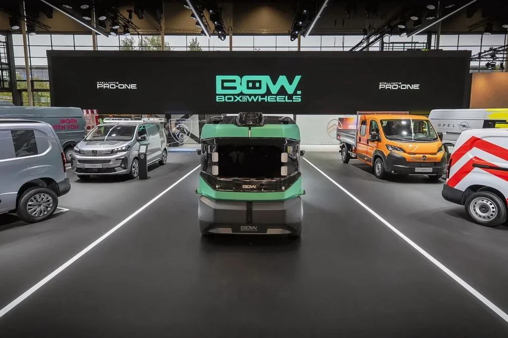 Stellantis представил беспилотный грузовик BOW Concept